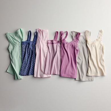 Juniors' SO® Lace Trim Cami