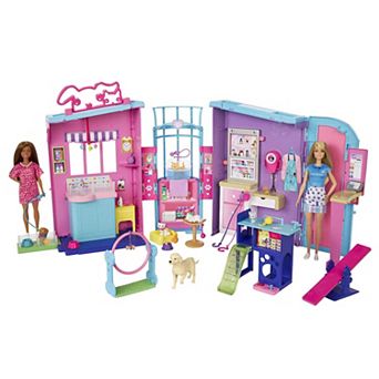 Barbie Pet Daycare Playset with 2 Dolls & 30+ Accessories