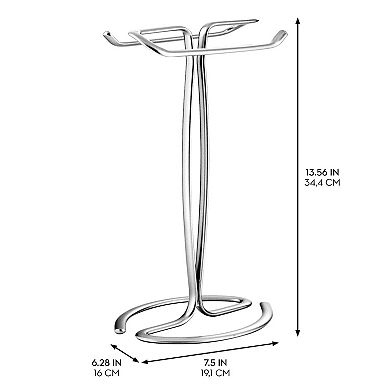iDesign 2-pc. T-Shape Countertop Hand Towel Holder Set