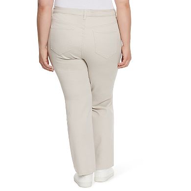 Plus Size Gloria Vanderbilt Tapered 5-Pocket Jeans