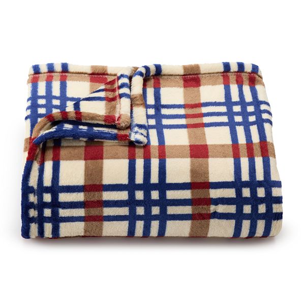 The Big One® Oversized Supersoft Plush Throw Blanket - Study Hall Plaid