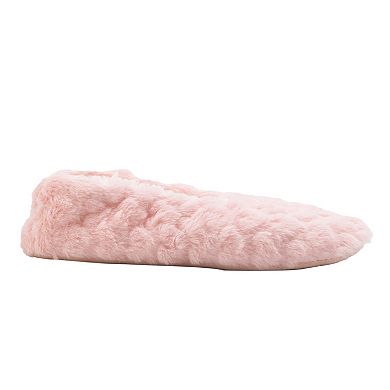 Women's Cozy Soft Faux Fur Ballerina Slipper Socks