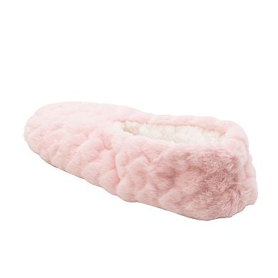 Women's Cozy Soft Faux Fur Ballerina Slipper Socks