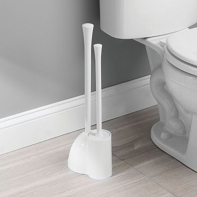 iDesign 2-pc. Compact Toilet Brush & Plunger Set