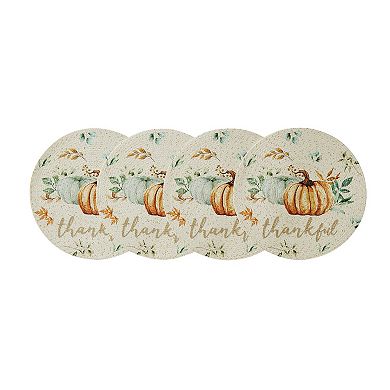 Avanti Grateful Patch 4-pc. Round Placemats