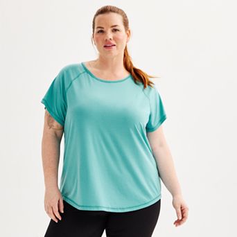 Plus Size Tek Gear® Core Raglan Tee
