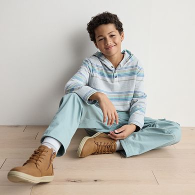Boys 8-20 Sonoma Goods For Life Lightweight Drawstring Cargo Pants in Regular & Husky
