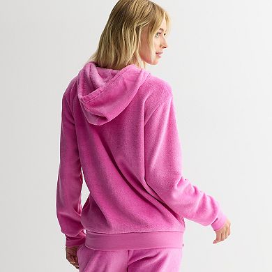 Juniors' Grinch Graphic Woobie Pullover Hoodie