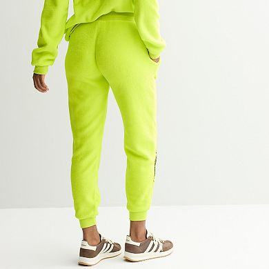 Juniors' Grinch Graphic Woobie Joggers