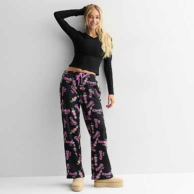 Juniors' Grinch All Over Print Lounge Pants