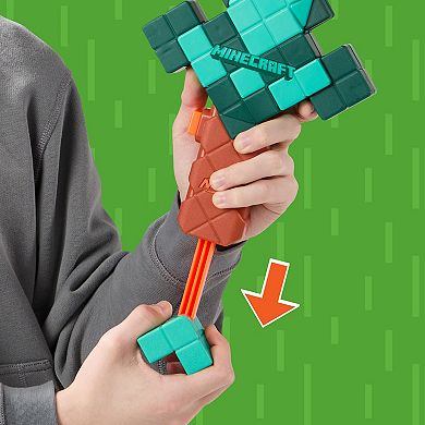 Nerf Minecraft Diamond Sword with 8 Darts