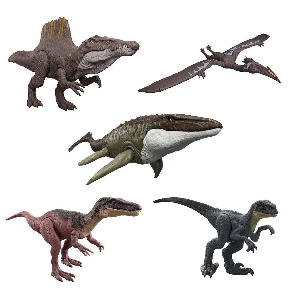 Mattel Jurassic World Rebirth 5-pk. Dinosaur Action Figures with
