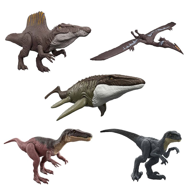 Mattel Jurassic World Rebirth 5-pk. Dinosaur Action Figures with