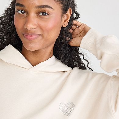 Juniors' Aeropostale Heart Graphic Pullover