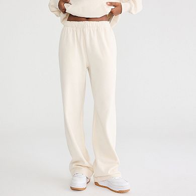 Juniors' Aeropostale Heart Applique Wide Leg Pants