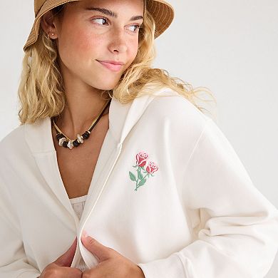 Juniors' Aeropostale Fleece Graphic Hoodie