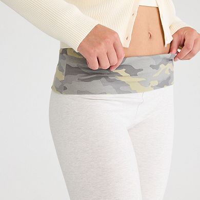 Juniors' Aeropostale Foldover Camo Pants