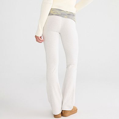 Juniors' Aeropostale Foldover Camo Pants