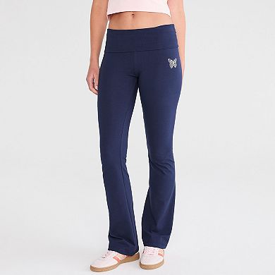 Juniors' Aeropostale Foldover Butterfly Pants