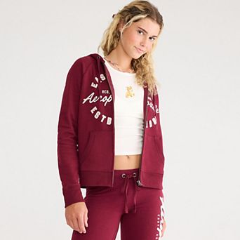Juniors' Aeropostale Fleece Pullover Hoodie