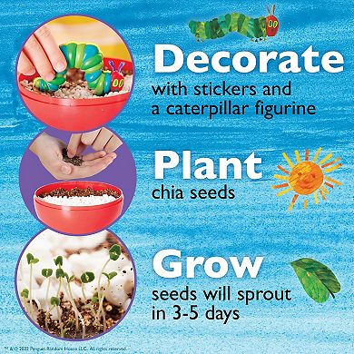 Creativity for Kids The Very Hungry Caterpillar Growing Garden Terrarium Kit