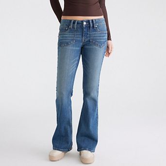 Juniors' Aeropostale Low Rise Flared-Leg Jeans