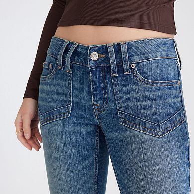 Juniors' Aeropostale Low Rise Flared-Leg Jeans