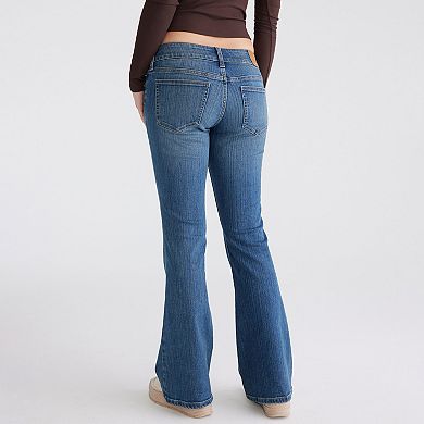 Juniors' Aeropostale Low Rise Flared-Leg Jeans