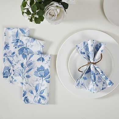 IZOD Mystic Floral Napkin Set of 4