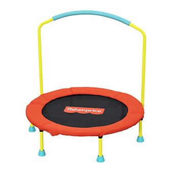 Fisher-Price WonderJump Indoor Trampoline with Safety Handle