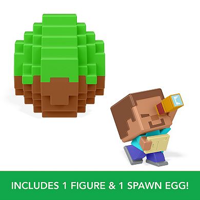 Minecraft Mini Mode Spawn Egg with Surprise Mini Figure - Styles May Vary