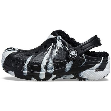 Crocs Baya Lined Toddler & Little Kids Slip-On Clogs