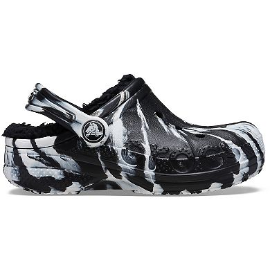 Crocs Baya Lined Toddler & Little Kids Slip-On Clogs