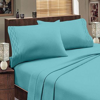 Hotel Luxurious 1800 Series Super Soft Embroidery Sheet Set