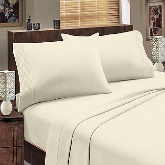 Hotel Luxurious 1800 Series Super Soft Embroidery Sheet Set