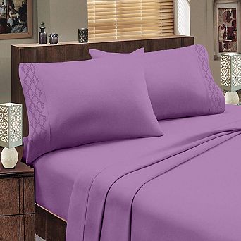 Hotel Luxurious 1800 Series Super Soft Embroidery Sheet Set