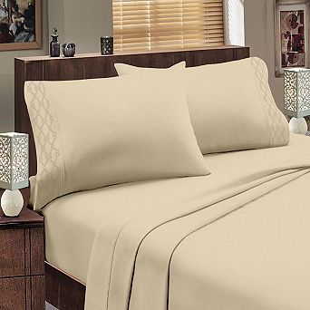 Hotel Luxurious 1800 Series Super Soft Embroidery Sheet Set