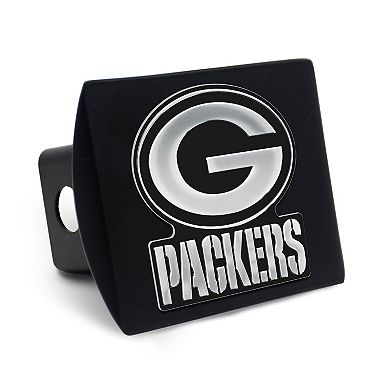 WinCraft Green Bay Packers Premium Metal Chrome Logo Universal Hitch Cover