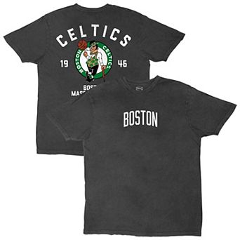 Men's Stadium Essentials Charcoal Boston Celtics Get Back Oversized Vintage T-Shirt