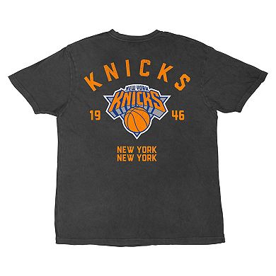 Men's Stadium Essentials Charcoal New York Knicks Get Back Oversized Vintage T-Shirt