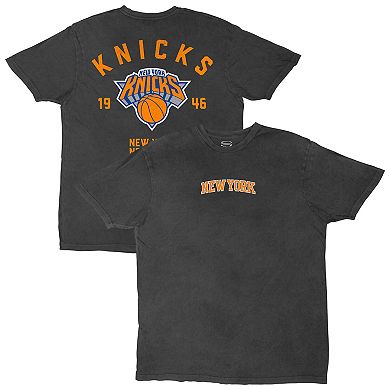 Men's Stadium Essentials Charcoal New York Knicks Get Back Oversized Vintage T-Shirt