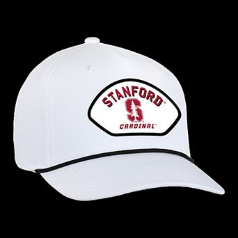 Men's Ahead White Stanford Cardinal Alto Rope Adjustable Hat