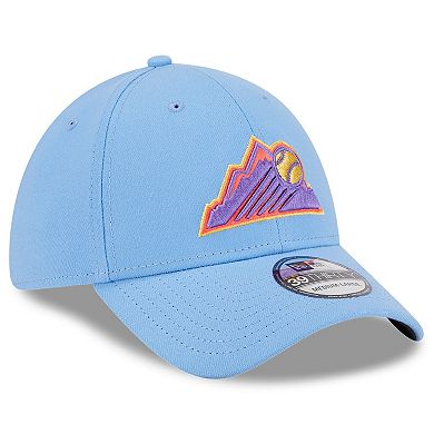 Men's New Era Light Blue Colorado Rockies 2025 City Connect 39THIRTY Flex Hat