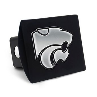 WinCraft Kansas State Wildcats Premium Metal Chrome Logo Hitch Cover