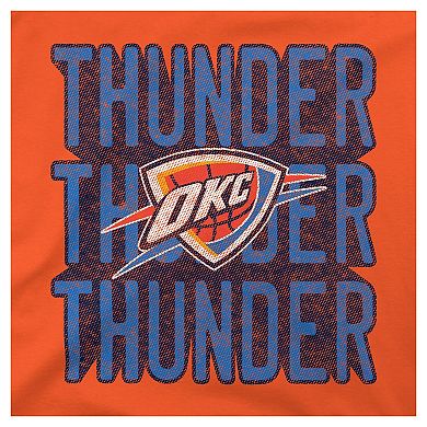 Unisex Stadium Essentials Orange Oklahoma City Thunder Step Up T-Shirt