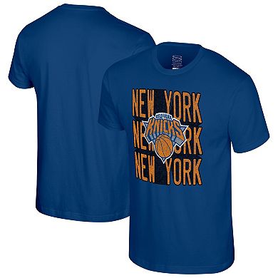 Unisex Fanatics Stadium Essentials Royal New York Knicks Step Up T-Shirt