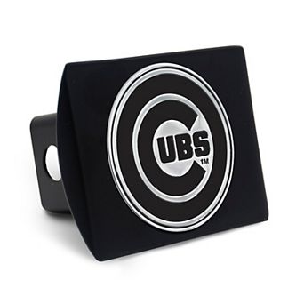 WinCraft Chicago Cubs Premium Metal Chrome Logo Universal Hitch Cover