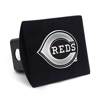 WinCraft Cincinnati Reds Premium Metal Chrome Logo Universal Hitch Cover