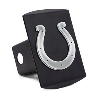 WinCraft Indianapolis Colts Premium Metal Chrome Logo Universal Hitch Cover