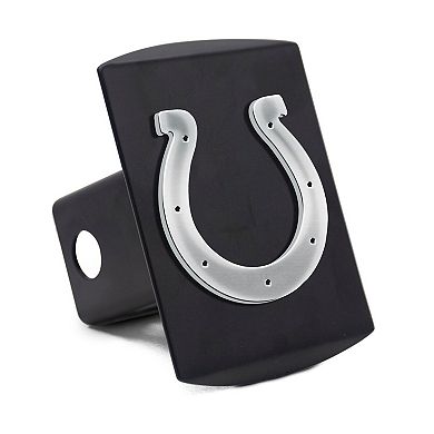 WinCraft Indianapolis Colts Premium Metal Chrome Logo Universal Hitch Cover